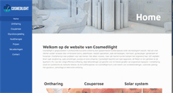 Desktop Screenshot of cosmedilight.nl